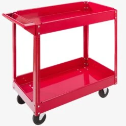 Werkstattwagen Mit 2 Fächern Rot