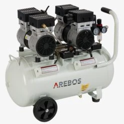 Flüsterkompressor 2 X 800W | 50l -Arebos Verkaufsgeschäft 4260551580772 2x800 Luftkompressor 50L 01 97fa