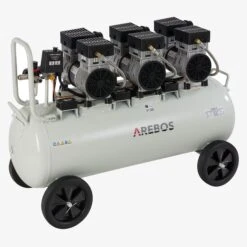Flüsterkompressor 3 X 800W | 100l -Arebos Verkaufsgeschäft 4260551580796 Kompressor 3x800 01 47e5