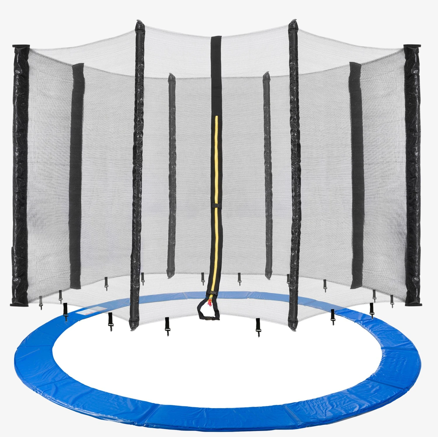 Trampolin Randabdeckung + Netz 305 Cm 8 Stangen 10 Trampolin Randabdeckung + Netz 305 Cm 8 Stangen – Bild 8