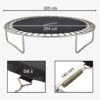 Trampolin Sprungmatte 305 Cm 64 Ösen 140 Mm -Arebos Verkaufsgeschäft 4260551585159 c076