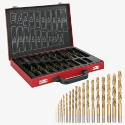 Spiralbohrer Titan Set - 170-tlg -Arebos Verkaufsgeschäft 4260551589805 000 8ac3
