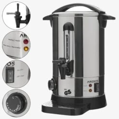 Glühweinkocher 6,8L 950W Edelstahl -Arebos Verkaufsgeschäft 4260551589911 Galeriebild Amazon 000 ad67