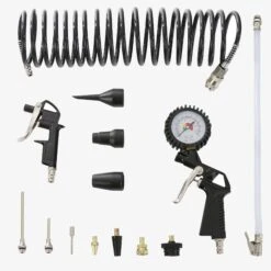 Luftkompressor 24L 1100W Inkl. Zubehör -Arebos Verkaufsgeschäft 4260627420001 008 7b36