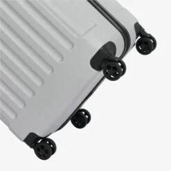 3 Tlg. Reisekoffer Set Silber -Arebos Verkaufsgeschäft 4260627420988 13 e605