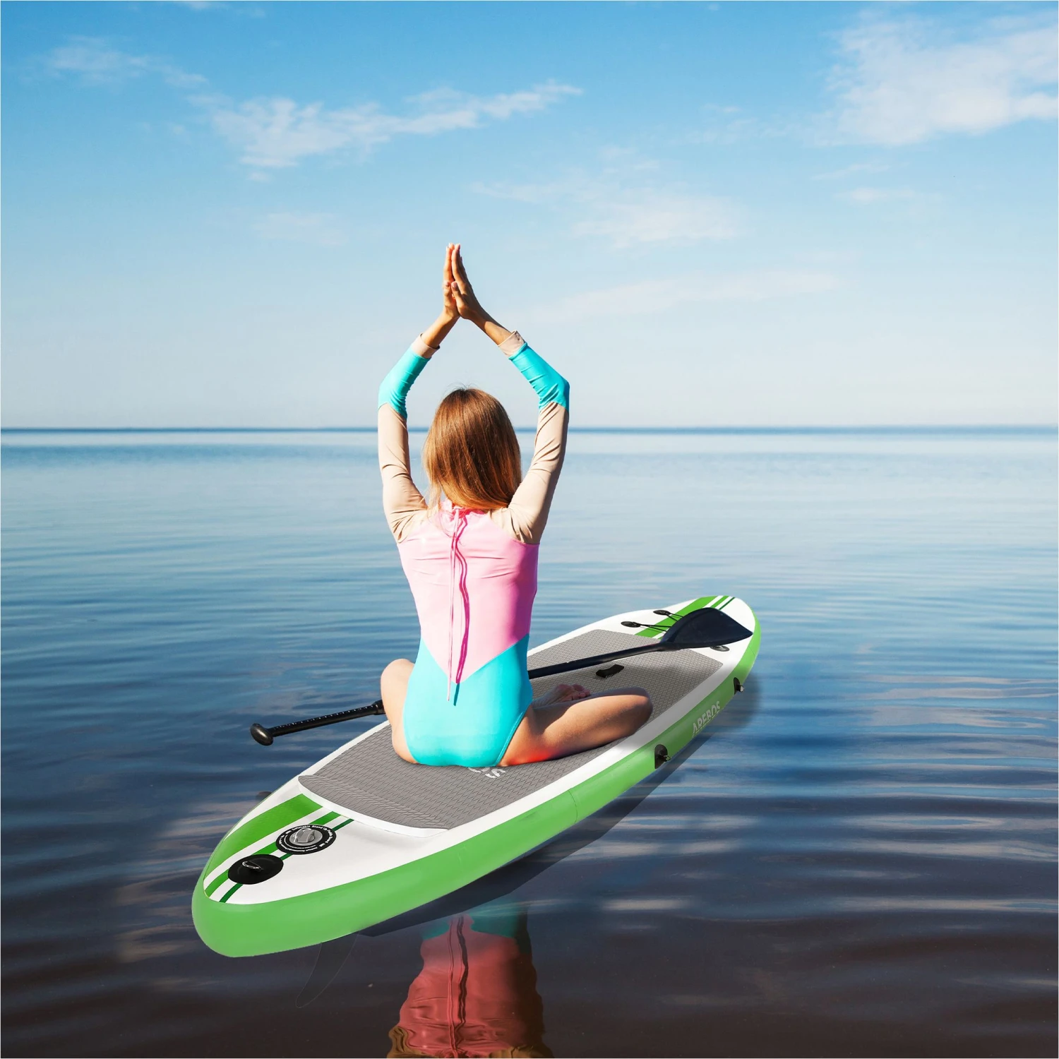 SUP Board 320cm Single Layer Grün 4 SUP Board 320cm Single Layer Grün – Bild 2