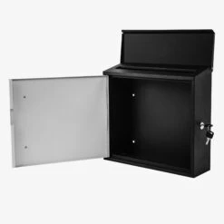 Briefkasten Weiß-Anthrazit -Arebos Verkaufsgeschäft 4260627423170 009 e0e8