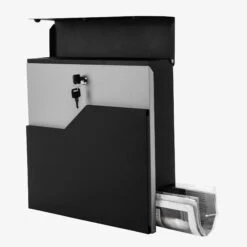 Briefkasten Silber-Anthrazit -Arebos Verkaufsgeschäft 4260627423194 007 fdb9