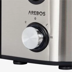 Entsafter 800W - Edelstahl - Silber -Arebos Verkaufsgeschäft 4260627425303 001 5620