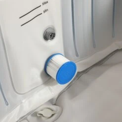 Spa Pool Corfu Quadratisch Mit LED - 1800W -Arebos Verkaufsgeschäft 4260627426355 16 0793