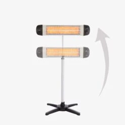 Infrarot Heizstrahler 2500W Mit Kreuzstativ 12 Infrarot Heizstrahler 2500W Mit Kreuzstativ -Arebos Verkaufsgeschäft 4260627427611 6 25eb