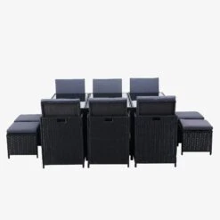 Rattan Sitzgruppe 11teilig