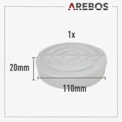 Wagenheber Mit 3 Auflagen + 2x Unterstellbock 15 Wagenheber Mit 3 Auflagen + 2x Unterstellbock -Arebos Verkaufsgeschäft 5 Sketch 4260627428724 e882