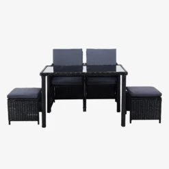 Rattan Sitzgruppe 5teilig