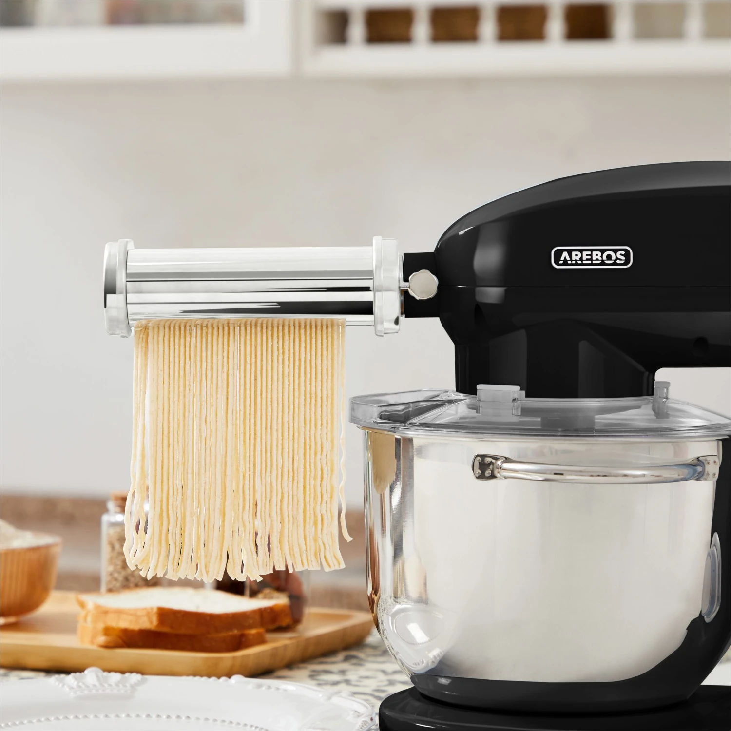 Küchenmaschine Spaghettischneider 4 Küchenmaschine Spaghettischneider – Bild 2