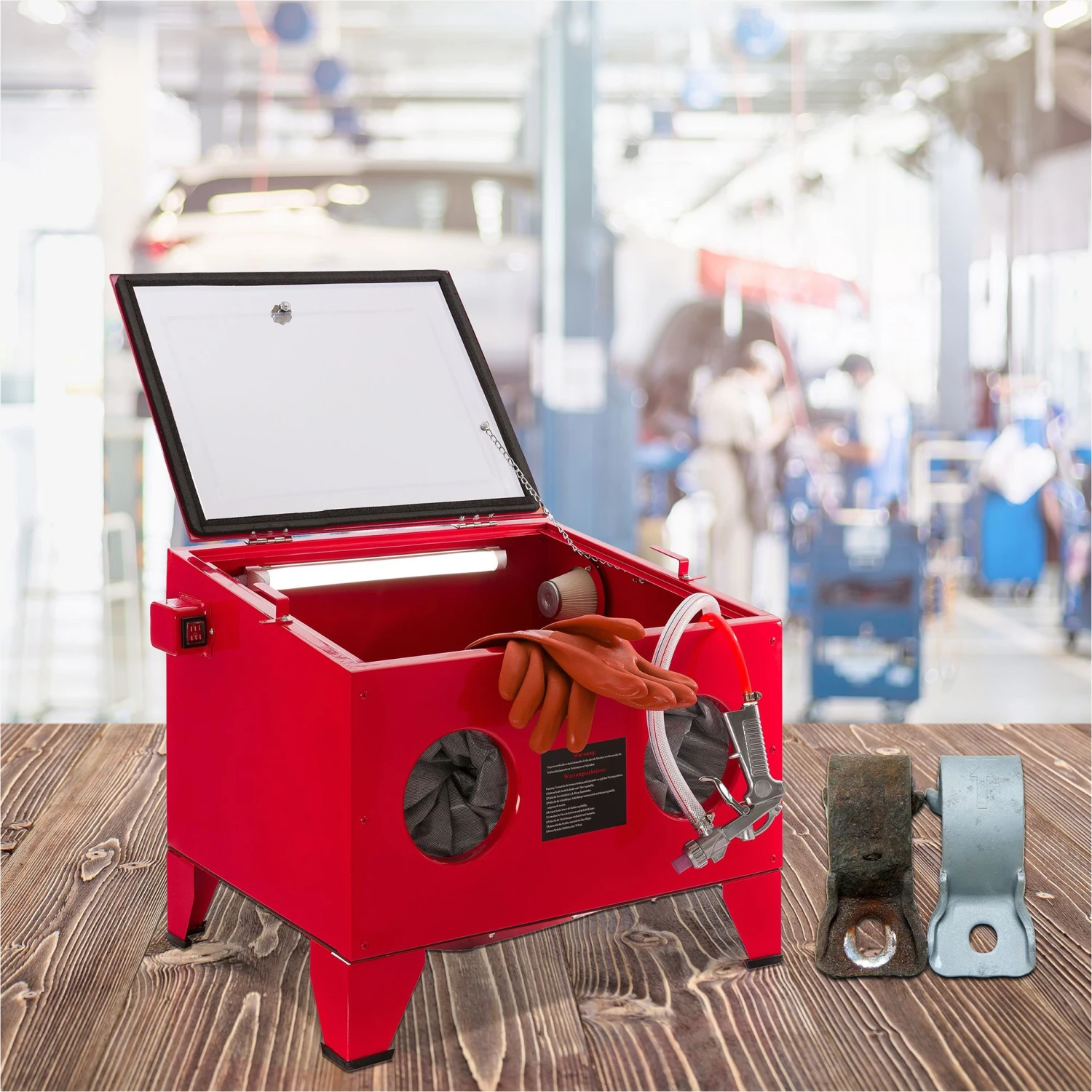 Sandstrahlkabine 90L 4 Sandstrahlkabine 90L – Bild 2