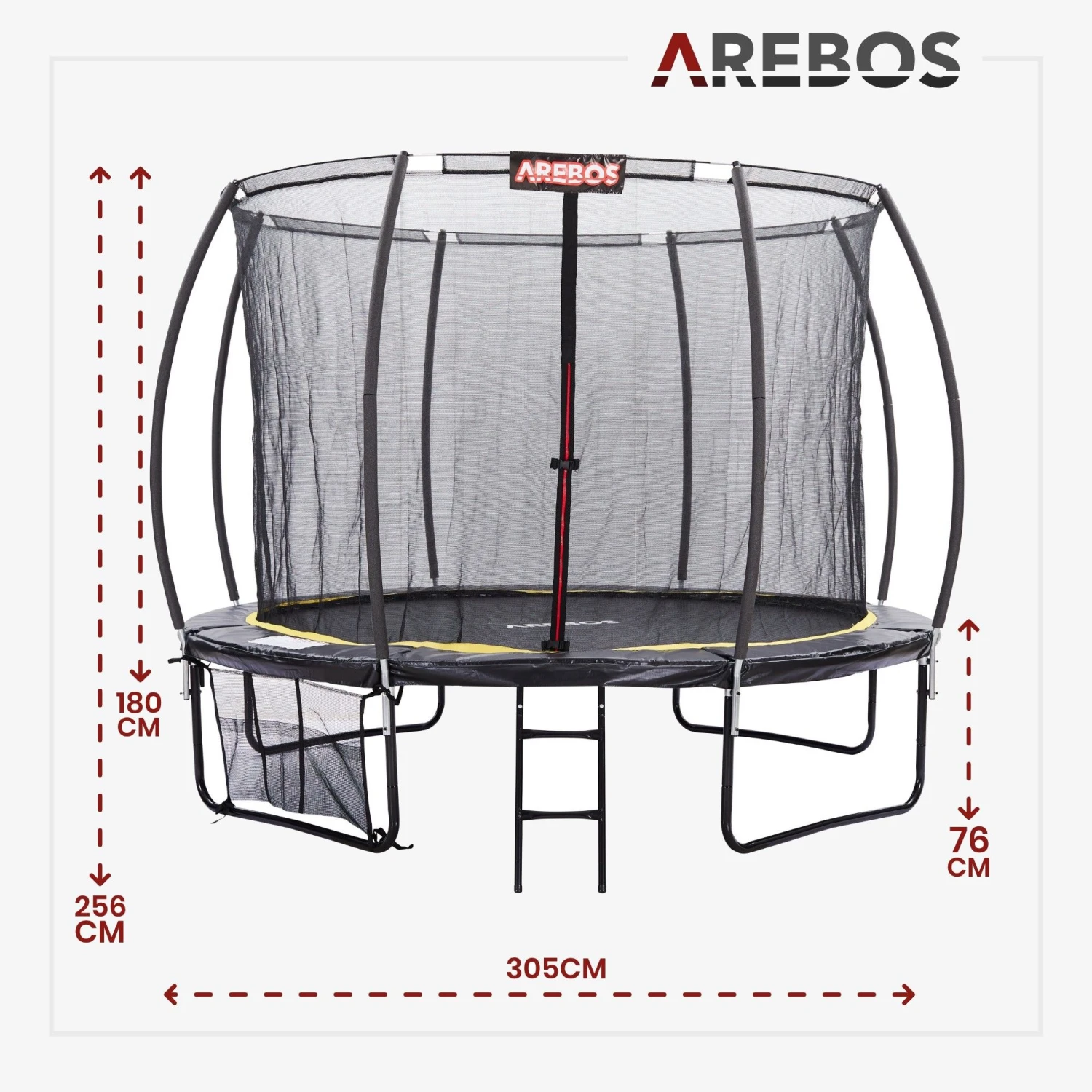 Trampolin 10 Fuß 305 Cm Curved Pumpkin 9 Trampolin 10 Fuß 305 Cm Curved Pumpkin – Bild 7