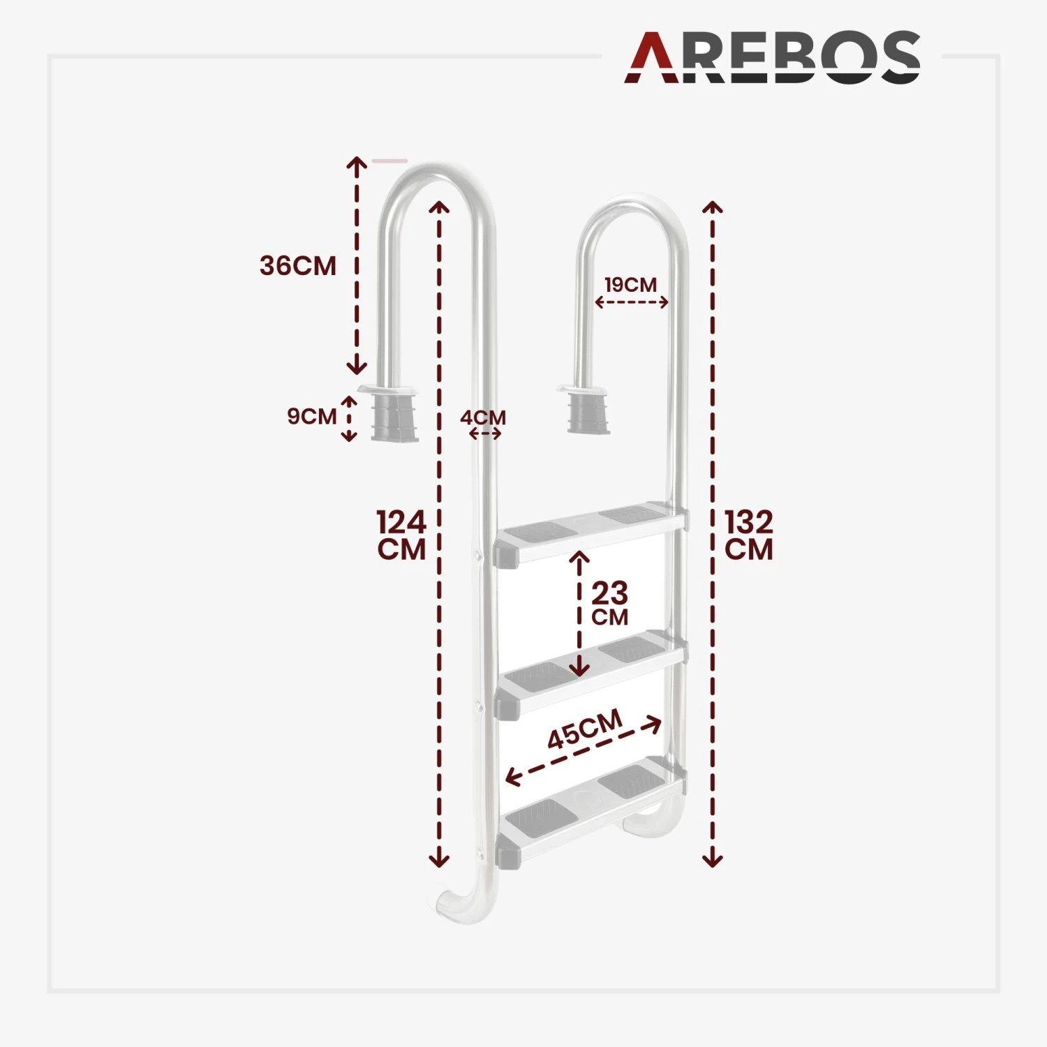 Poolleiter 3 Stufen 9 Poolleiter 3 Stufen – Bild 7