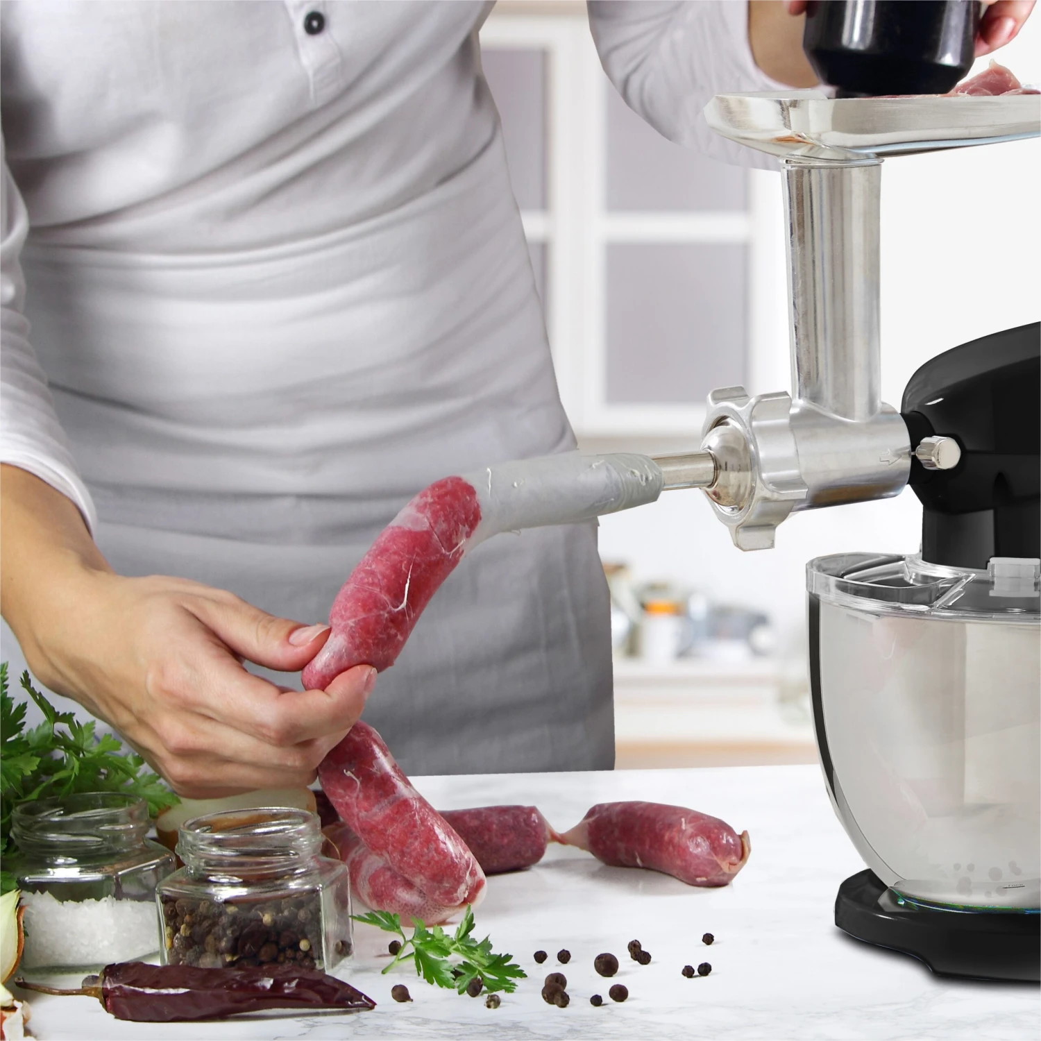 Küchenmaschine Retro Komplett-Set 4 Küchenmaschine Retro Komplett-Set – Bild 2