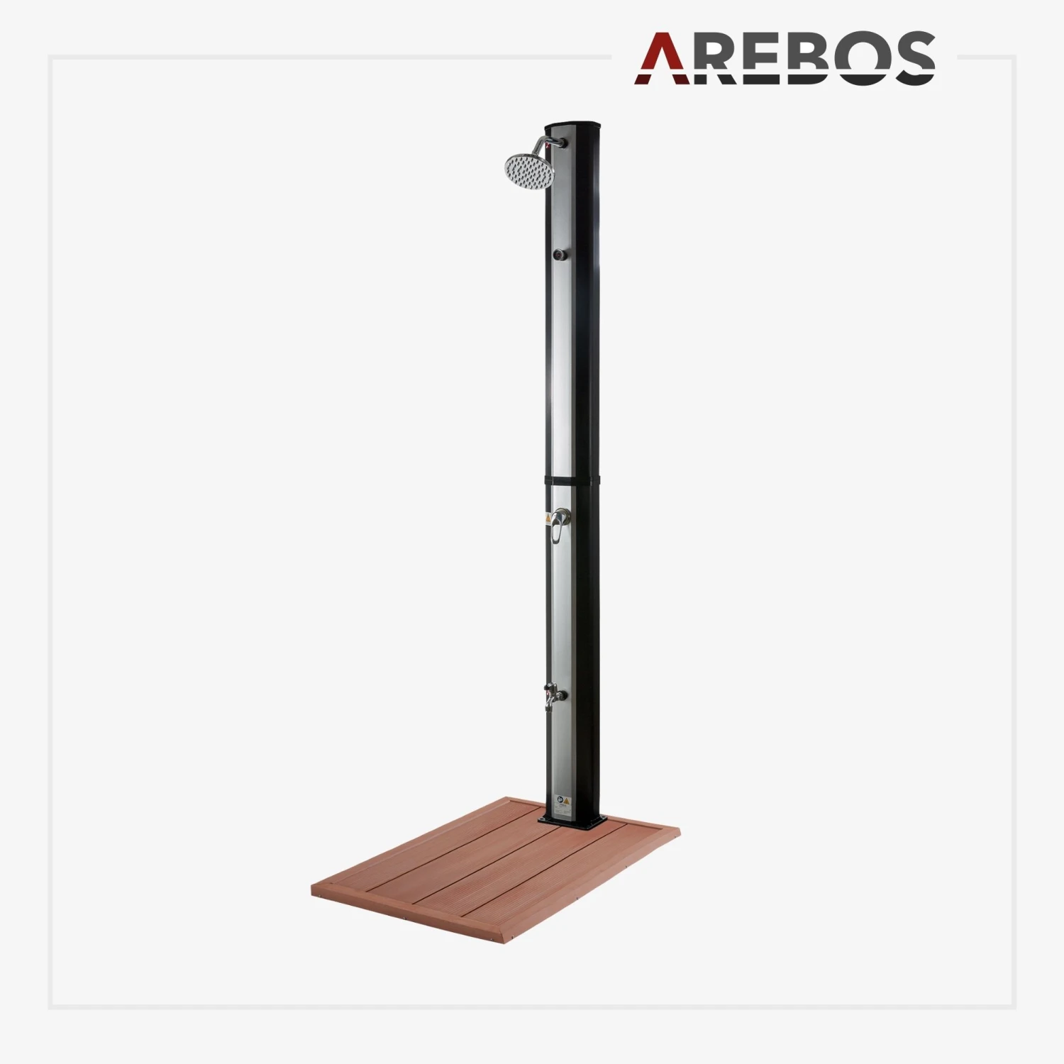 Bodenelement Für Solardusche - Holzoptik 8 Bodenelement Für Solardusche - Holzoptik – Bild 6