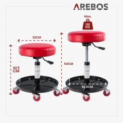 Werkstatthocker 360° Drehbar -Arebos Verkaufsgeschäft 7 sketch 2000x2000 31d8
