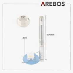 Tiefbrunnenpumpe 2,2KW - 9000L/h -Arebos Verkaufsgeschäft 7 sketch 2000x2000 4260551587535 8a67