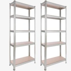 Schwerlastregal 180x75x30cm 350kg 2 Stück