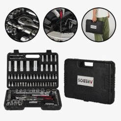 108 Teiliger Steckschlüsselsatz 15 108 Teiliger Steckschlüsselsatz -Arebos Verkaufsgeschäft 9 4260627423880 retouched 2000x2000 highlightcollection b862