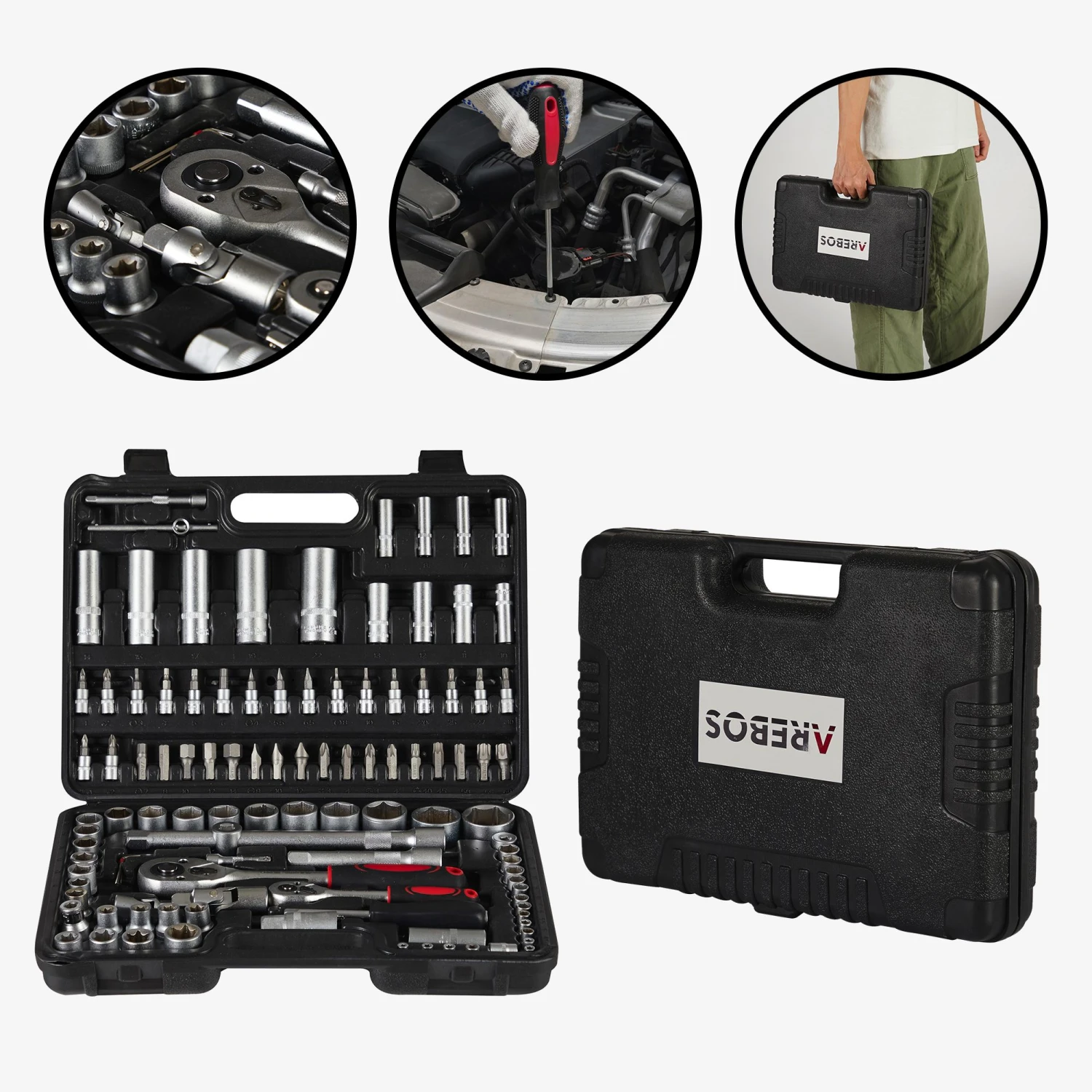 108 Teiliger Steckschlüsselsatz 8 108 Teiliger Steckschlüsselsatz – Bild 6