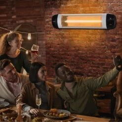 Infrarot Heizstrahler 2500W Silber 15 Infrarot Heizstrahler 2500W Silber -Arebos Verkaufsgeschäft 9 4260627427628 5 8502