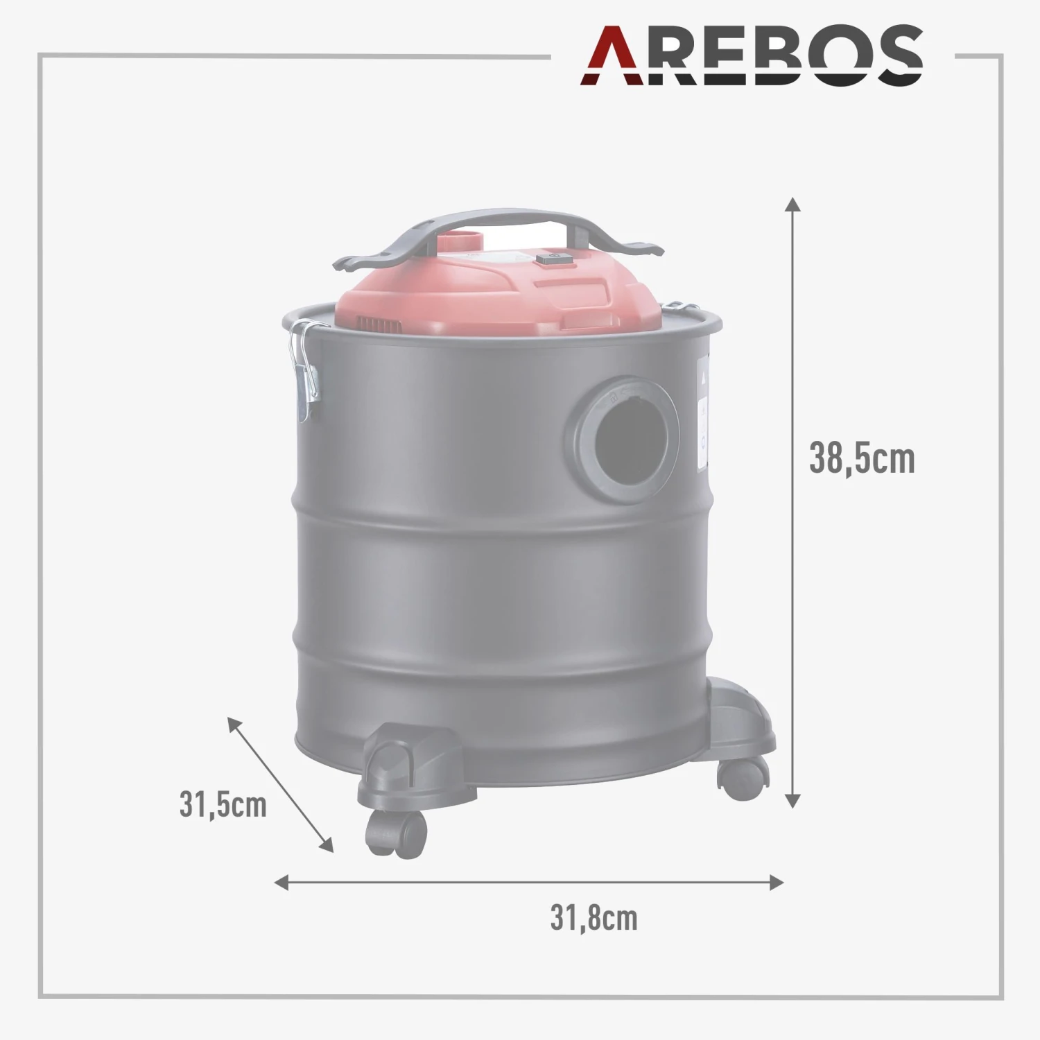 2in1 Aschesauger 20 L 1200W 9 2in1 Aschesauger 20 L 1200W – Bild 7