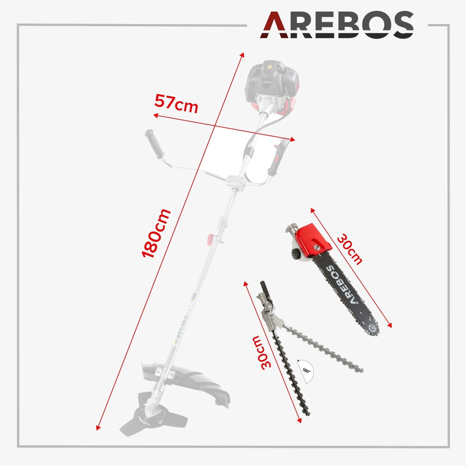 4in1 Benzin Motorsense 3PS 8 4in1 Benzin Motorsense 3PS – Bild 6