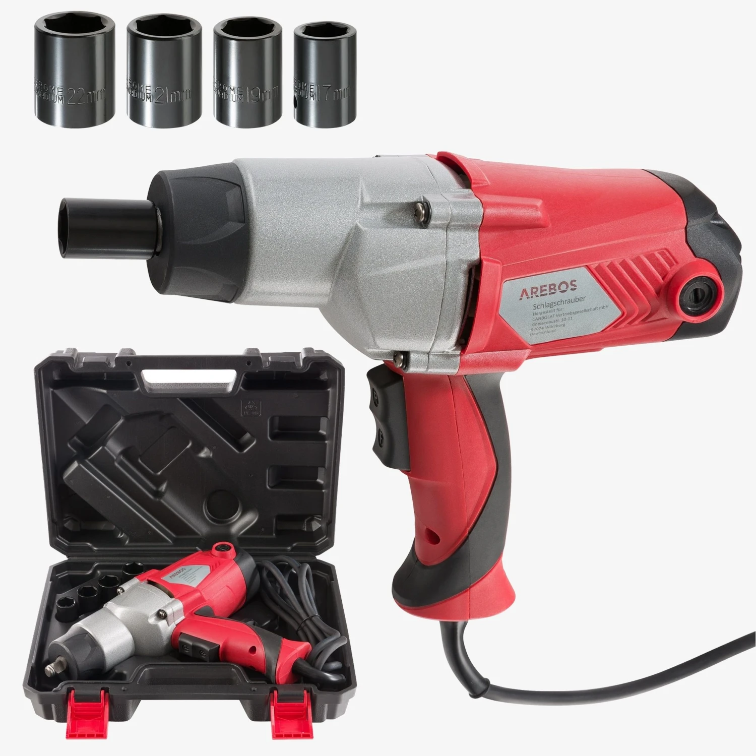 Schlagschrauber Set Inkl. Koffer 9 Schlagschrauber Set Inkl. Koffer – Bild 7