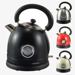 Wasserkocher Retro 1,8L Mit Thermometer -Arebos Verkaufsgeschäft B08P4VXKDN.MAIN f89b