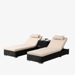 Rattan Sonnenliegen Set "IBIZA"