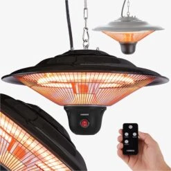 Deckenheizstrahler 1500W - Fernbedienung