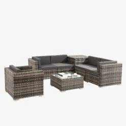 Alu Rattan Lounge Lissabon