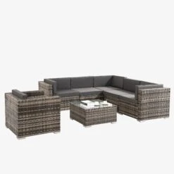 Alu Rattan Lounge Porto