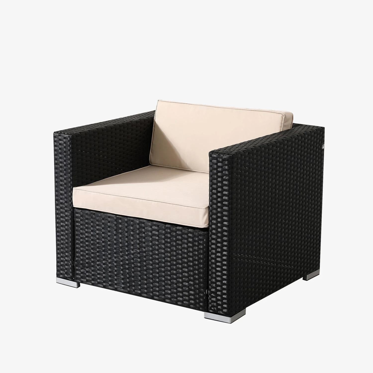 Polyrattan - Sitzgruppe Biarritz 4 Polyrattan - Sitzgruppe Biarritz – Bild 2