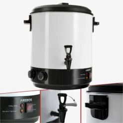 Einkochautomat 28L 1800W Mit Thermostat + Timer 12 Einkochautomat 28L 1800W Mit Thermostat + Timer -Arebos Verkaufsgeschäft collage 2000 4260627420070 3972