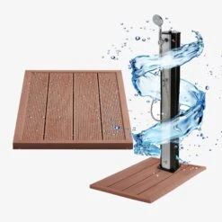 Solardusche 20L Silber & Bodenelement Holzoptik 16 Solardusche 20L Silber & Bodenelement Holzoptik -Arebos Verkaufsgeschäft gallery 2000x2000 df9e