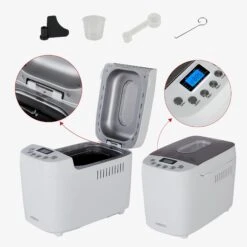 Brotbackautomat 1500g 15 Programme Weiß 14 Brotbackautomat 1500g 15 Programme Weiß -Arebos Verkaufsgeschäft highlight collection 2000x2000 d06e