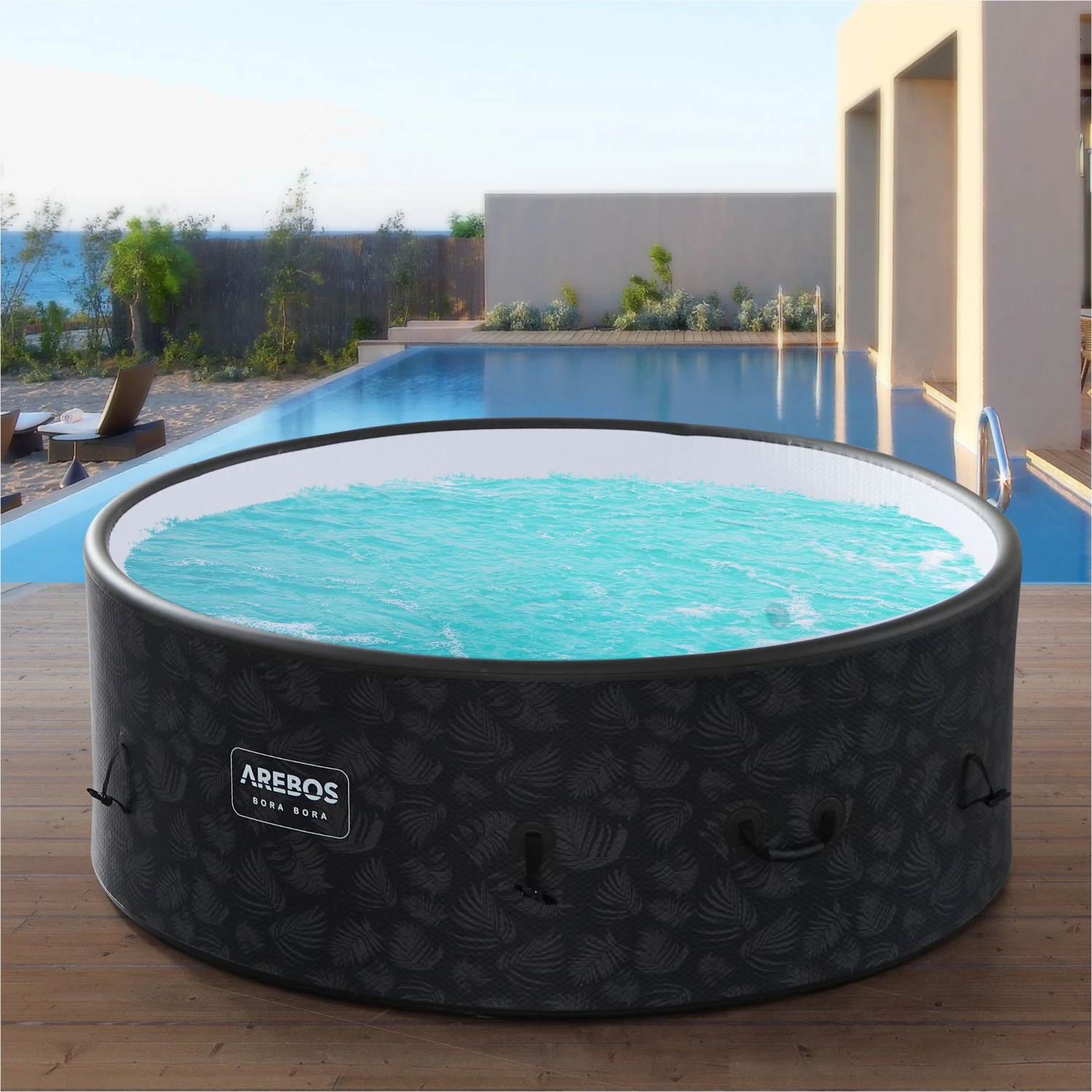 Spa Pool Bora Bora Rund Drop Stitch - 2400W 5 Spa Pool Bora Bora Rund Drop Stitch - 2400W – Bild 3