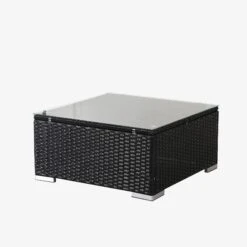 Polyrattan - Sitzgruppe Napoli Schwarz 12 Polyrattan - Sitzgruppe Napoli Schwarz -Arebos Verkaufsgeschäft napoli schwarz 11 640a